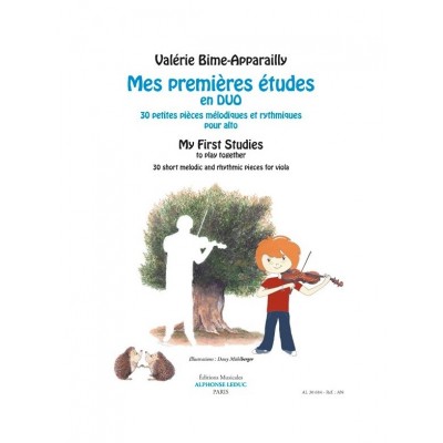 BIME-apparailly Valerie - Mes Premieres Etudes En Duo Pour Alto