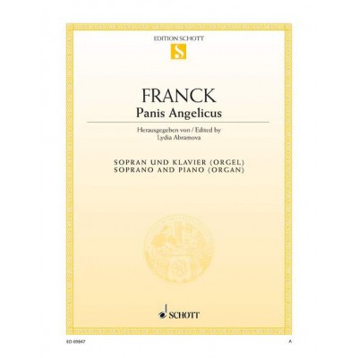 Franck - Panis Angelicus La Majeur - Soprano et Piano (orgue)