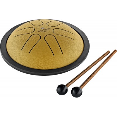 Mini Steel Tongue Drum Gold B Major