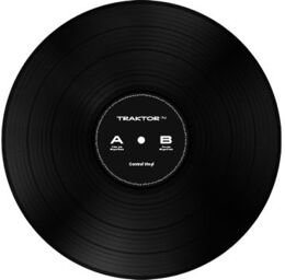 Traktor Control Vinyl Black noir
