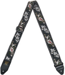 E-Guitar Strap White Blossom White Blossom