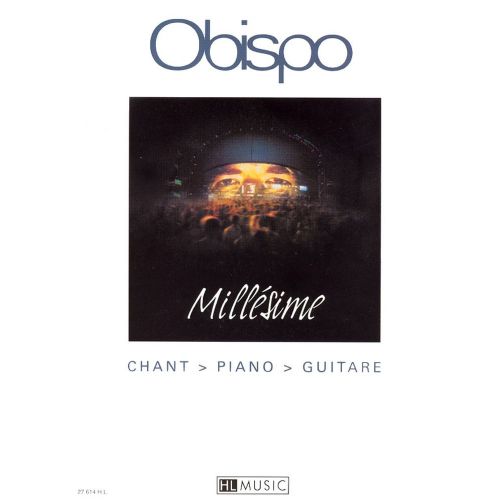 Obispo - Millésime - Chant et Piano