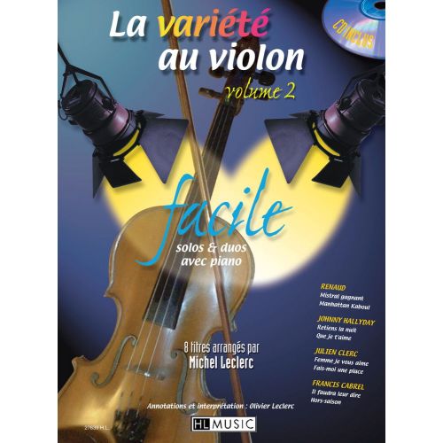 Lc - La Variete Au Violon Vol.2 + Cd - Violon, Piano