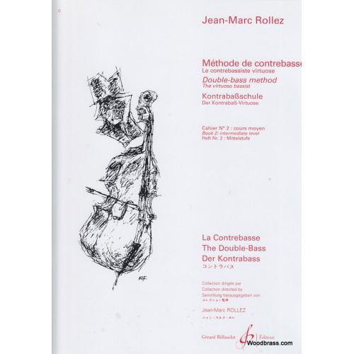Rollez JEAN-marc - Methode De Contrebasse Vol.2