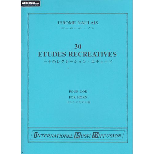 Naulais - 30 Études Récréatives - Cor