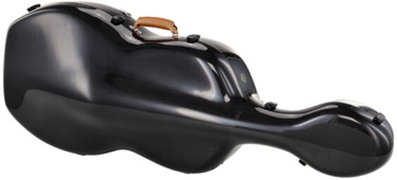 Alpha Carbon Cello Case BK 3D Tissu carbone noir