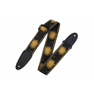 5 CM Polypropylene & Cuir Motifs Soleil Black