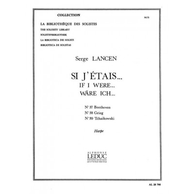 LANCEN S. - SI J'ETAIS... - HARPE
