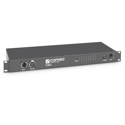 SB8.3 - Splitter - Booster DMX 8 Canaux (XLR 3 Points)