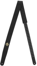Amorphis Nappa Guitar Strap 6 Noir