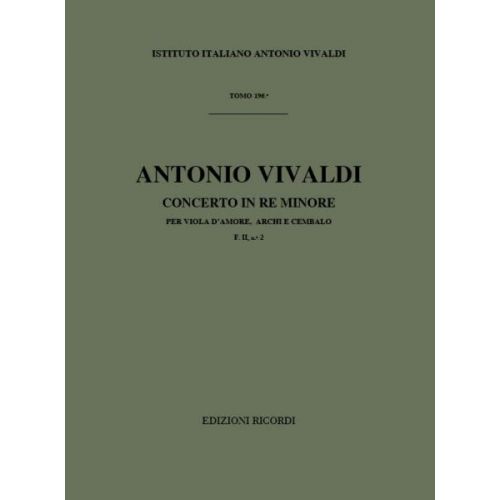 Vivaldi A. - Concerti In Re Min. RV 394 - Viole D'amour