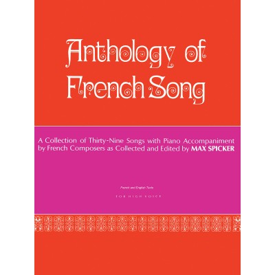 Anthology of Modern French Song (39 Songs)