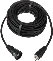 Power Cable 20m 2,5mm² Noir