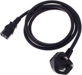 Powercord UK C13 1,5m noir