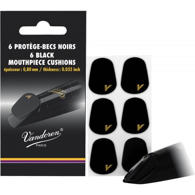 Pastilles Protège-bec Noires (X6 Pieces)