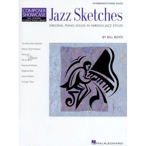 COMPOSER SHOWCASE BILL BOYD JAZZ SKETCHES - PIANO SOLO