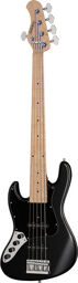 MetroLine 21-5 Vin MN BKS LH Solid Black Satin