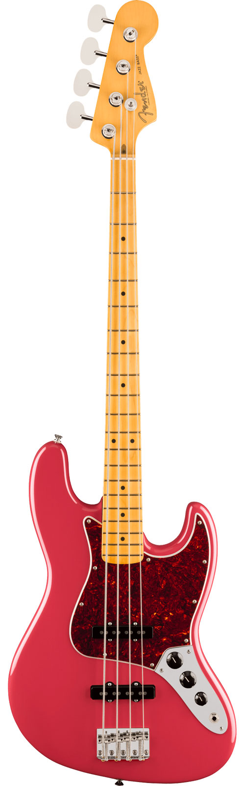 American Professional Classic Jazz Bass MN Faded Dakota Red