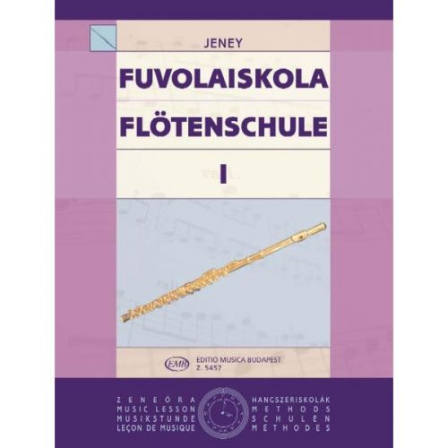 Jeney Z. - Metodo Fuvolaiskola Vol. 1 - Flute et Piano