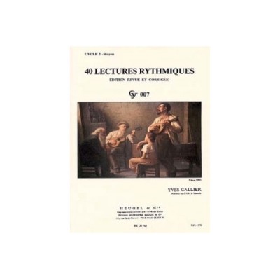 40 Lectures rythmiques