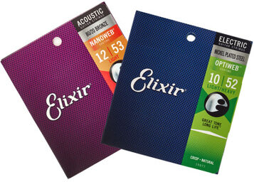 Elixir Acoustic/E-Guitar Bundle