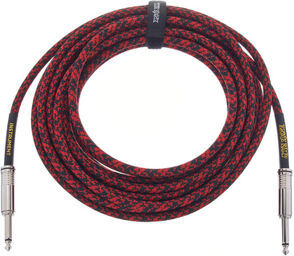 Instr.Cable Braided 25ft RB Rouge