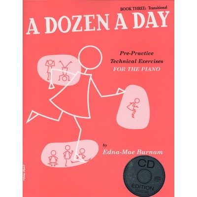 BURNAM EDNA-MAE - A DOZEN A DAY VOL. 3 + CD