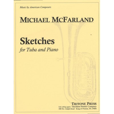 Mcfarland Michael - Sketches For Tuba & Piano