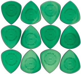 Flow Jumbo Picks 2.00 green Vert