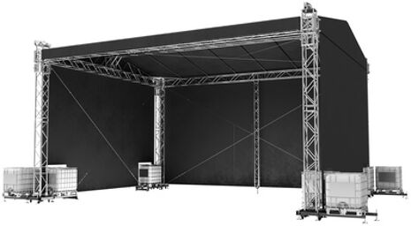 DPR Double Pitch Roof 10x8m