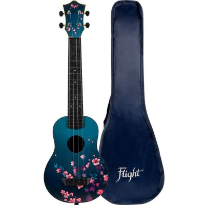 TUSL32 Long Neck ABS Travel Uke Sakura