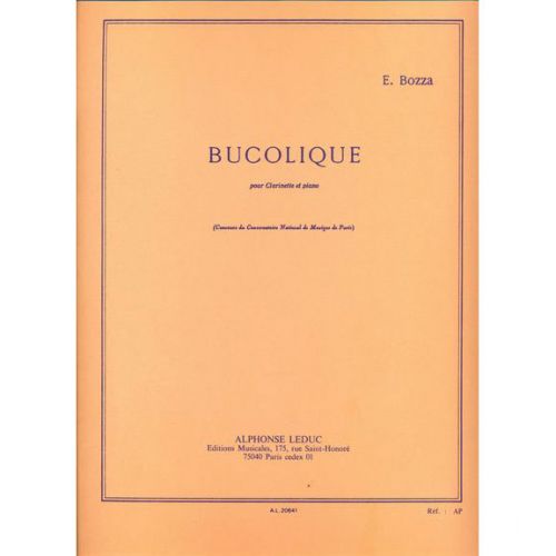 Bozza E. - Bucolique - Clarinette & Piano