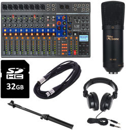 LiveTrak L-12 Starter Bundle Noir