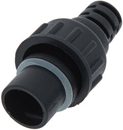 End Cap for IP65 Power Cable noir