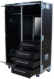 Wardrobe Tour Case heavy noir