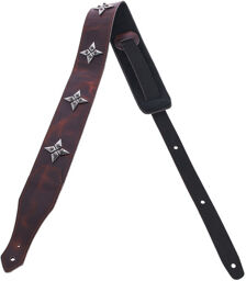 North Star Leather PaddedStrap Marron