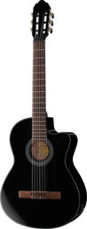 Student Black 4/4 E-Acoustic Noir