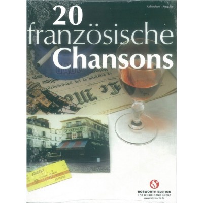 20 französische Chansons für Akkordeon