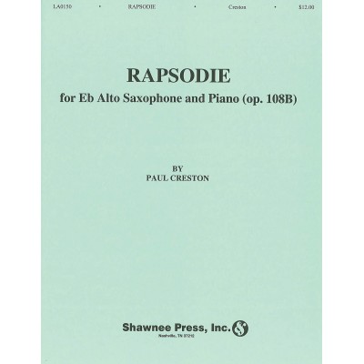 Creston P. - Rapsodie For Alto Sax And Piano Op. 108a