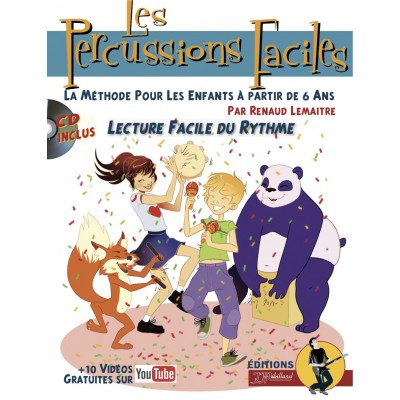 Lemaitre Renaud - Les Percussions Faciles - Eveil Musical
