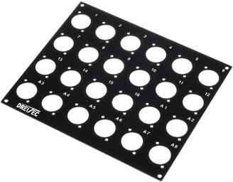 Front Panel 4HE 16/8