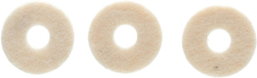 Valve Felt Tpt. Strad. 3er-Set blanc