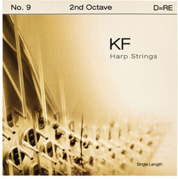 KF 2nd D Harp String No.9