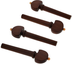 Violin Pegs Dark Boxwood EN/WH