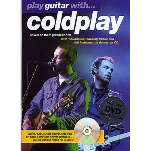 Coldplay - Play Guitar With + CD + DVD - Guitar Tab