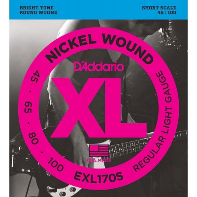 EXL170s Nickel Wound Short Scale Light 45-100