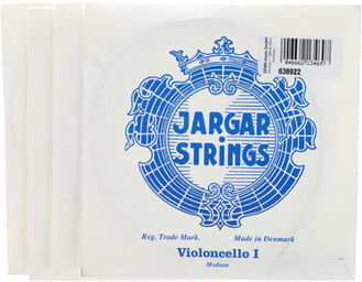 Cello Strings Silver Medium
