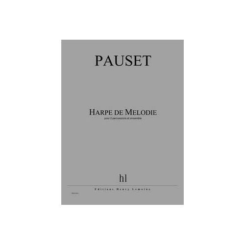 Pauset - Harpe De Mélodie - 2 Percussions et Ensemble