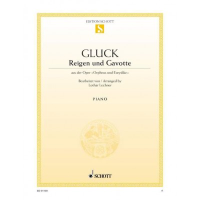 Gluck - Round Dance And Gavotte - Piano
