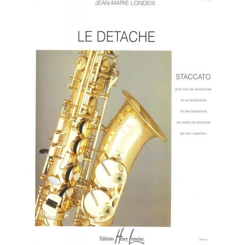 Londeix J.M. - Detache (staccato) - Saxophone